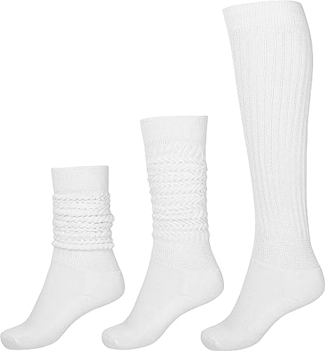 BomKinta Women's Thigh High Soft Scrunch Boot Socks Size 5-11